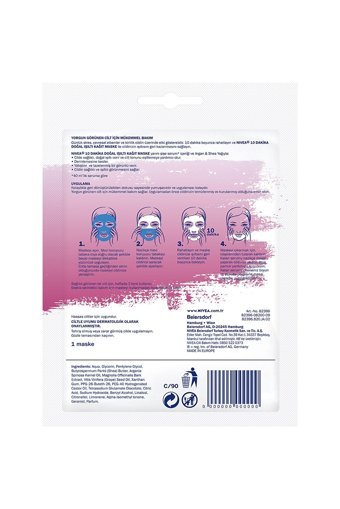 Nivea Doğal Işıltı Nemlendiricili Soyulabilir Kağıt Yüz Maskesi