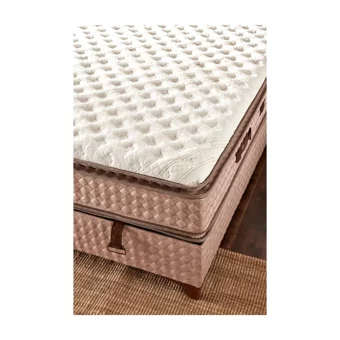 Mobilya Dükkanım Majesty 120x200 cm Başlıklı Yataklı Sandıklı Tek Kişilik Baza Seti Krem