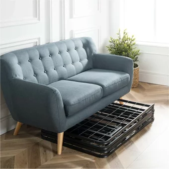 Polmertech 60x120 cm Başlıksız Tek Kişilik Baza Seti Siyah