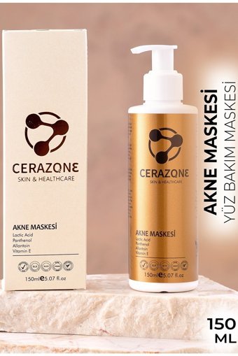 Cerazone Skin & Healthcare Sivilce Karşıtı Siyah Nokta Giderici Jel Yüz Maskesi 150 ml