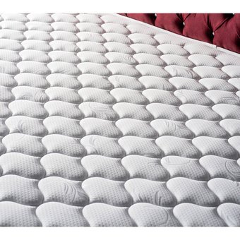 Niron Yatak Smart 90x190 cm Başlıklı Yataklı Sandıklı Tek Kişilik Baza Seti Kırmızı