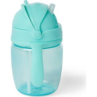 Skip Hop Pipetli Kulplu 6+ Ay 295 ml Alıştırma Bardağı Mavi