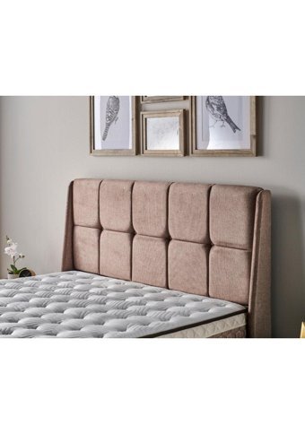 Mobilya Dükkanım Relax Soft 90x190 cm Başlıklı Yataklı Sandıklı Tek Kişilik Baza Seti Krem