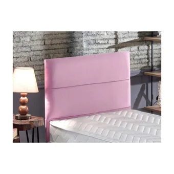 Niron Yatak Pinky 90x190 cm Başlıklı Yataklı Sandıklı Tek Kişilik Baza Seti Pembe