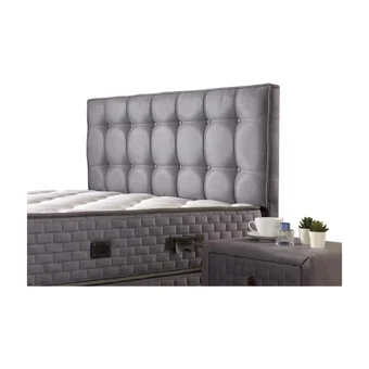 Mobilya Dükkanım Sleep 100x200 cm Başlıklı Yataklı Sandıklı Tek Kişilik Baza Seti Siyah