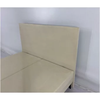 İpek Mobilya Ecostil 140x200 cm Başlıklı Yataklı Tek Kişilik Baza Seti Bej
