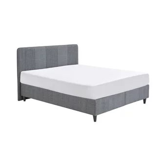 Yataş Wool Sense 120x200 cm Başlıklı Yataklı Sandıklı Tek Kişilik Baza Seti Koyu Gri