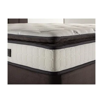 Niron Yatak King 120x200 cm Başlıklı Yataklı Sandıklı Tek Kişilik Baza Seti Beyaz