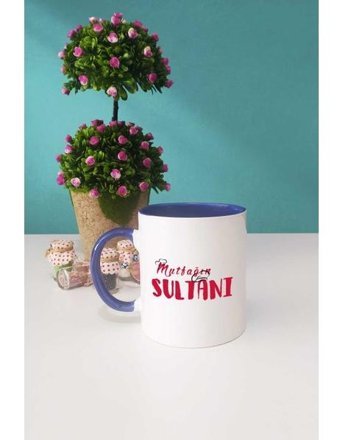 Anneler Günü Hediyesi Mutfağın Sultanı Kupa Bardak Lacivert - 1 Adet - 300 ml