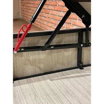 İpek Mobilya Manolya 90x190 cm Başlıksız Sandıklı Tek Kişilik Baza Seti Bej