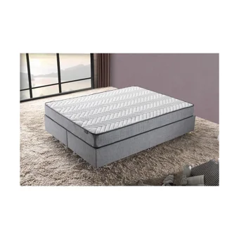 Niron Yatak Silver 100x200 cm Başlıklı Yataklı Sandıklı Tek Kişilik Baza Seti Gri