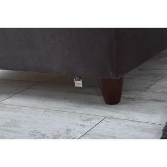 İpek Mobilya Nima 100x200 cm Başlıklı Yataklı Sandıklı Tek Kişilik Baza Seti Gri