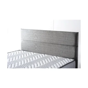 Niron Yatak Silver 90x190 cm Başlıklı Yataklı Sandıklı Tek Kişilik Baza Seti Gri