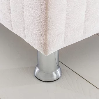 Alf Cyristal Plus 120x200 cm Başlıklı Sandıklı Tek Kişilik Baza Seti Krem