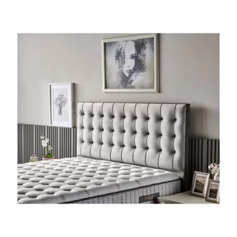 Mobilya Dükkanım Rönesans 90x190 cm Başlıklı Yataklı Sandıklı Tek Kişilik Baza Seti Beyaz