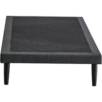 Niron Yatak Slim Pocket 80x180 cm Başlıklı Yataklı Tek Kişilik Baza Seti Antrasit