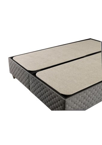 Mobilya Dükkanım Tetra 100x200 cm Başlıklı Sandıklı Tek Kişilik Baza Seti Siyah