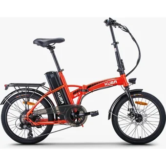Kuba Mc3 250 W 35 Km Menzil 6 Vites Elektrikli Şehir / Tur Bisiklet Kırmızı Siyah