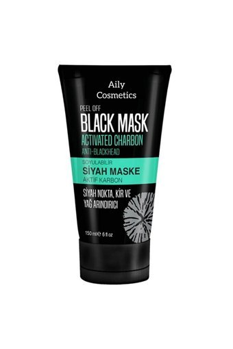 Aily Cosmetics Black Soyulabilir Jel Yüz Maskesi 150 ml
