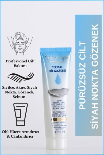 Secret Age Killi Krem Yüz Maskesi 2x50 ml