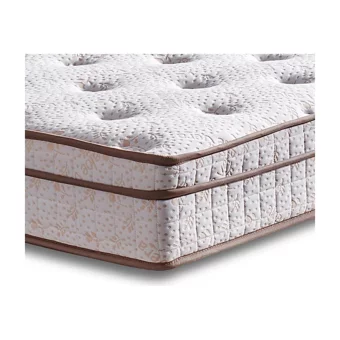 Niron Yatak Helen 90x190 cm Başlıklı Yataklı Sandıklı Tek Kişilik Baza Seti Kahverengi