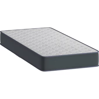 Mobpazar Vega 90x190 cm Başlıklı Yataklı Sandıklı Tek Kişilik Baza Seti Antrasit