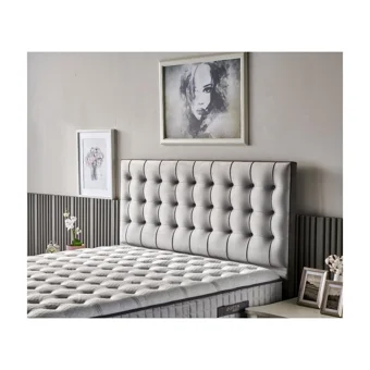 Mobilya Dükkanım Rönesans 90x200 cm Başlıklı Yataklı Sandıklı Tek Kişilik Baza Seti Beyaz