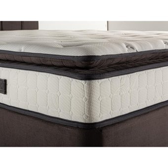 Niron King 100x200 cm Başlıklı Yataklı Sandıklı Tek Kişilik Baza Seti Beyaz