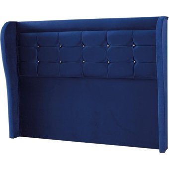 Mobilya Dükkanım Blue 90x190 cm Başlıklı Sandıklı Tek Kişilik Baza Seti Lacivert