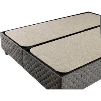 Mobilya Dükkanım Trend 120x200 cm Başlıksız Sandıklı Tek Kişilik Baza Seti Siyah