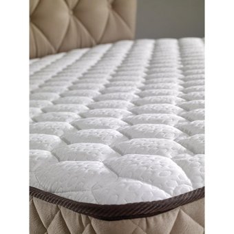 Mobilya Dükkanım Atlas 100x200 cm Başlıklı Yataklı Sandıklı Tek Kişilik Baza Seti Bej
