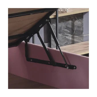 Niron Yatak Pink 90x190 cm Başlıklı Sandıklı Tek Kişilik Baza Seti Pembe