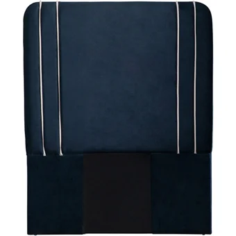 Weltew Yatak Pure 90x190 cm Başlıklı Sandıklı Tek Kişilik Baza Seti Mavi
