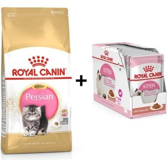 Royal Canin Kitten Persian Yavru Kedi Maması 2 kg + 12 Adet Yaş Mama