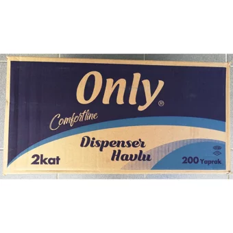 Only Plus 2 Katlı 200 Yaprak 12'li Z Katlama Kağıt Havlu