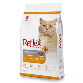 Reflex Chıcken/Rıce Yetıskın Kedı Maması 2Kg