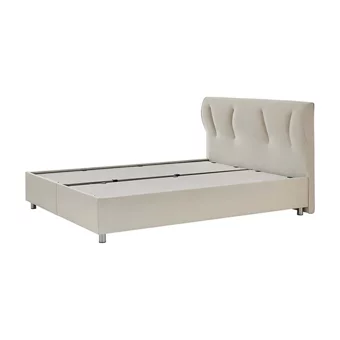 Yataş Bedding Somni 100x200 cm Başlıklı Yataklı Sandıklı Tek Kişilik Baza Seti Krem