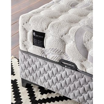 Mobilya Dükkanım Gold Visco 90x190 cm Başlıklı Yataklı Sandıklı Tek Kişilik Baza Seti Gri