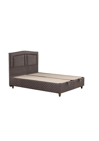 Mobilya Dükkanım İnci 100x200 cm Başlıklı Sandıklı Tek Kişilik Baza Seti Siyah