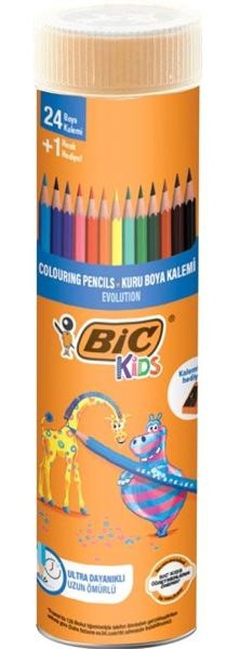 Storemax Kids Evolution Kuru 25'li Metal Tüp, Kıymık Oluşturmaz, Çiğnemeye Karşı Dayanıklı, Açılır - Standart