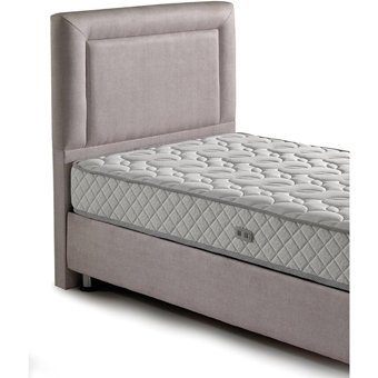 Mobilya Dükkanım Regal 90x200 cm Başlıklı Yataklı Sandıklı Tek Kişilik Baza Seti Gri