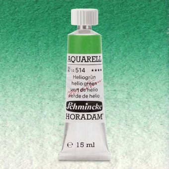 Schmincke Horadam Aquarell Tube 15ml Seri 2 Helio Green 514