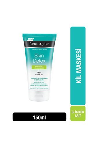 Neutrogena Skin Detox Killi Nemlendiricili Jel Yüz Maskesi 2x150 ml