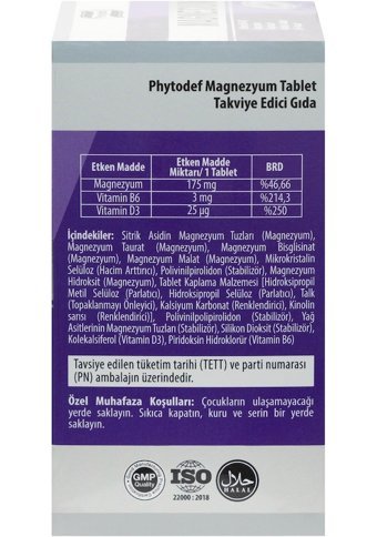 Phytodef Magnesium Yetişkin 3x30 Adet