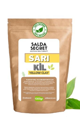 Salda Secret Indian Healing Clay Killi Toz Yüz Maskesi 3x1000 gr