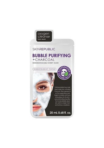 Skin Republic Bubble Purifying Kağıt Yüz Maskesi 25 ml
