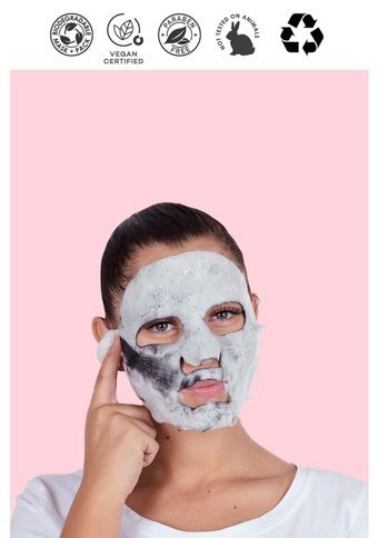 Skin Republic Bubble Purifying Kağıt Yüz Maskesi 25 ml