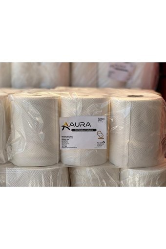 Aura Hareketli Fotoselli 2 Katlı 6'lı Rulo Kağıt Havlu