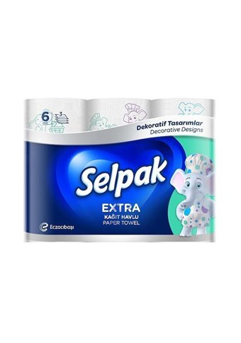Selpak Extra 3 Katlı 30'lu Rulo Kağıt Havlu