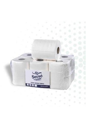 Sevso İçten Çekmeli 2 Katlı 6'lı Rulo Kağıt Havlu